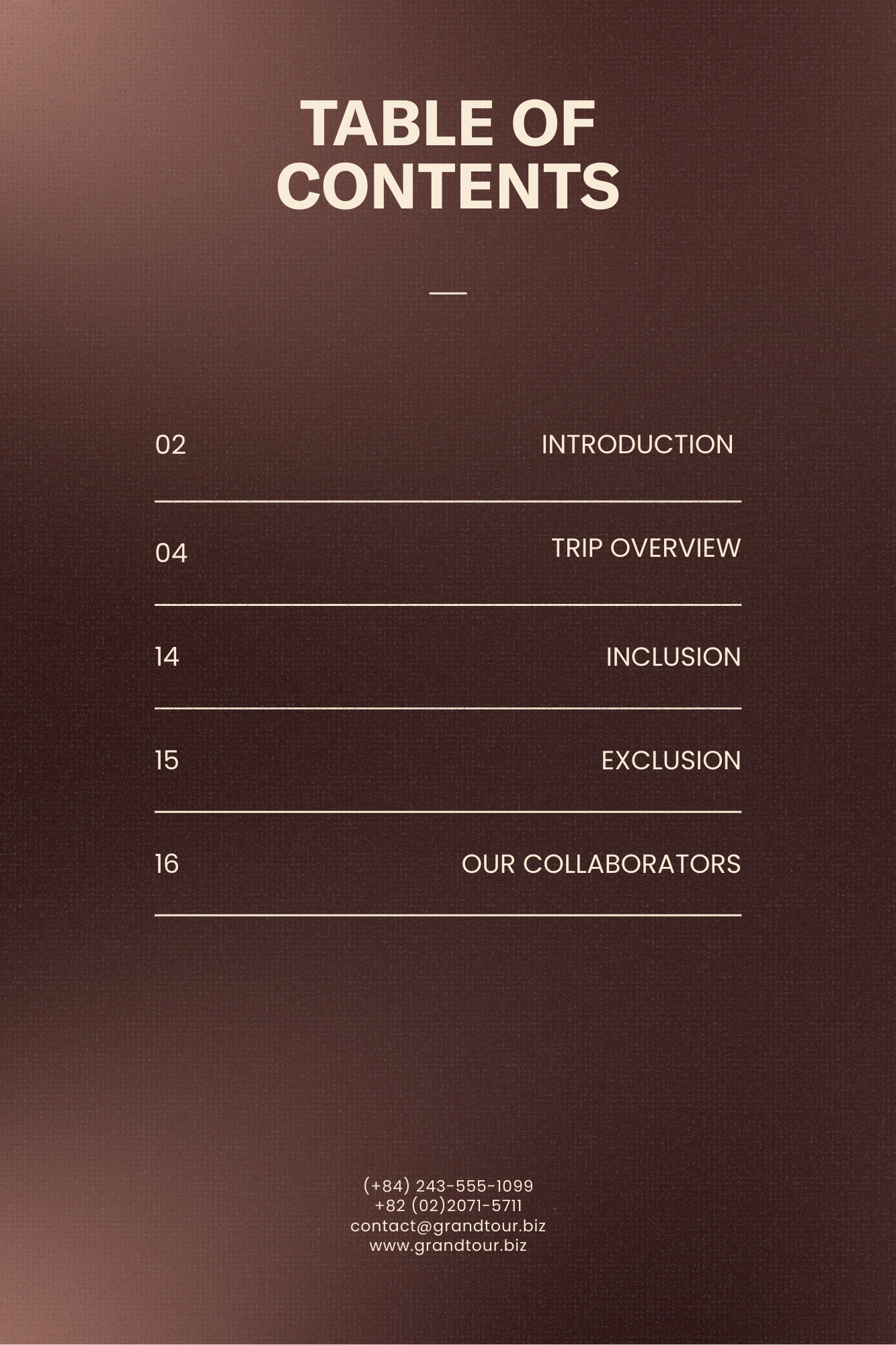 THE MICHELIN TOUR 2 2